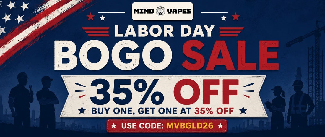 Mind Vapes BOGO Sale 35% OFF