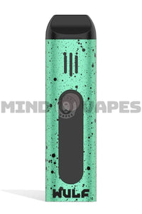 Wulf Mods Flora Dry Herb Vaporizer Teal Black Spatter