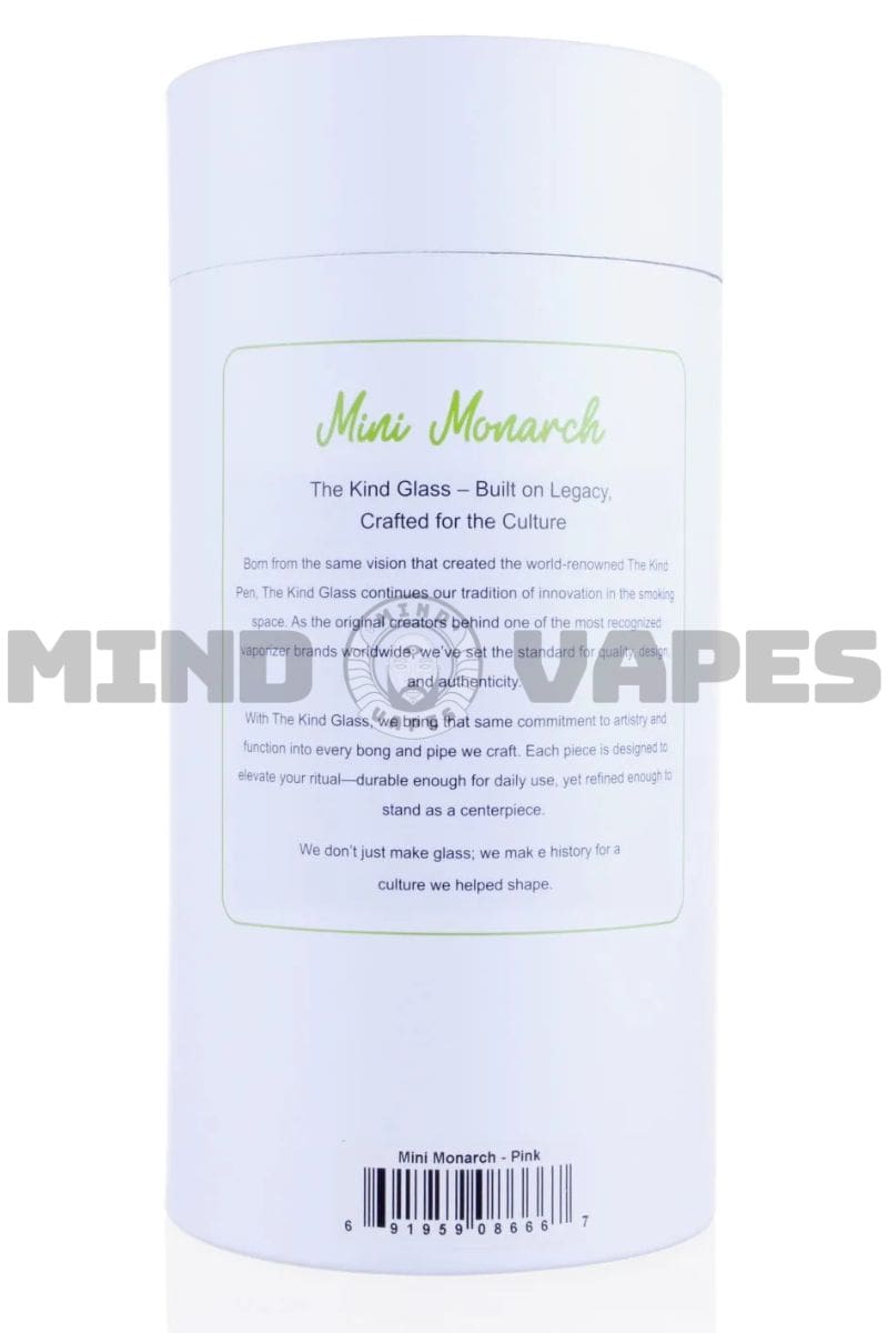 The Kind Glass Mini Monarch Water Pipe