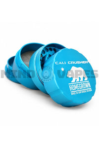 Cali Crusher - Homegrown Pocket 4 Piece Grinder Large / Aquamarine