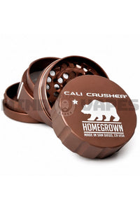 Cali Crusher - Homegrown Pocket 4 Piece Grinder Large / Brown