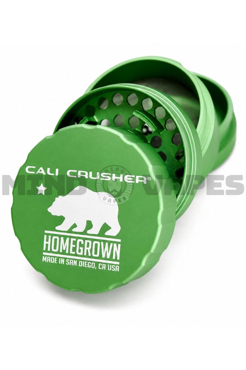 Cali Crusher - Homegrown Pocket 4 Piece Grinder Large / Green