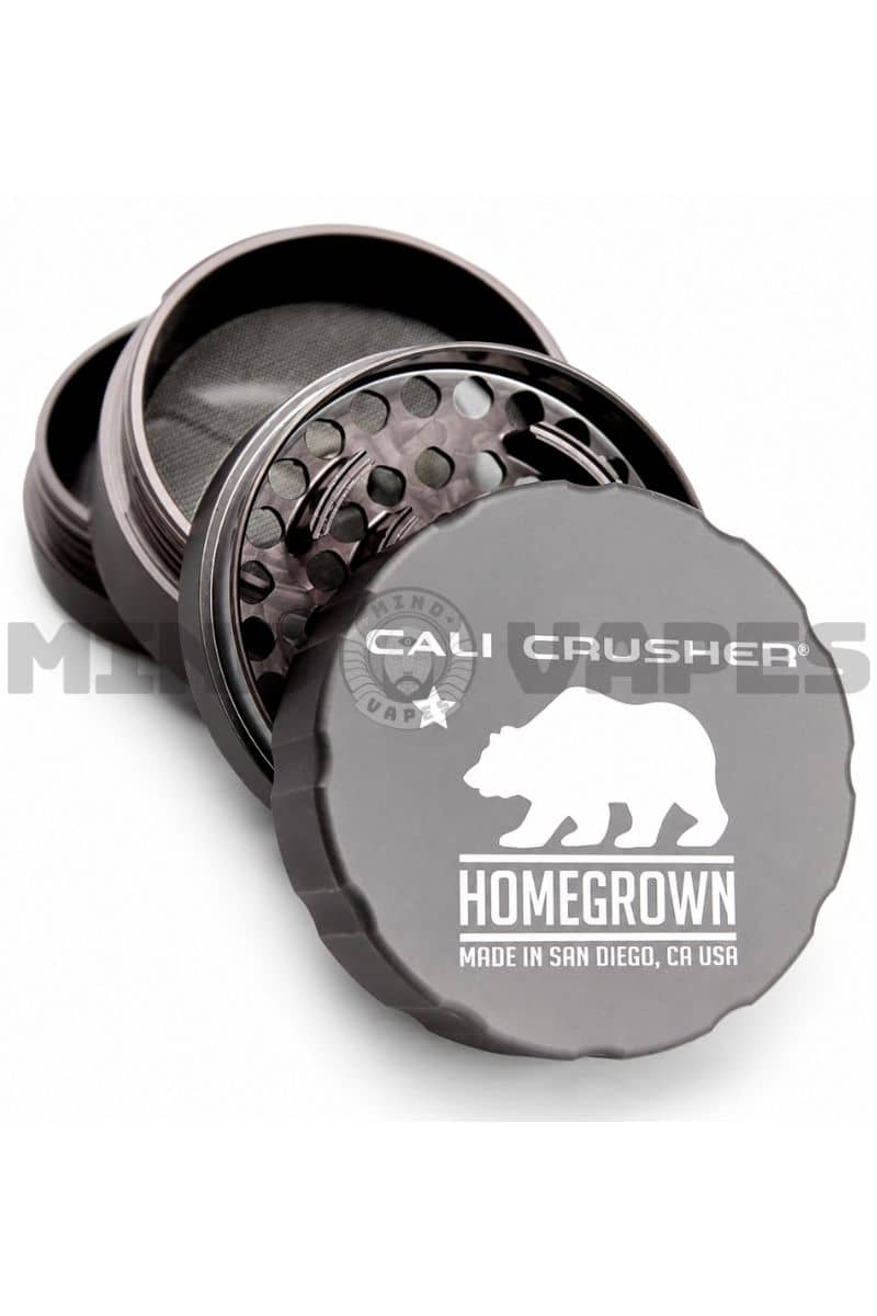 Cali Crusher - Homegrown Pocket 4 Piece Grinder Large / Grey