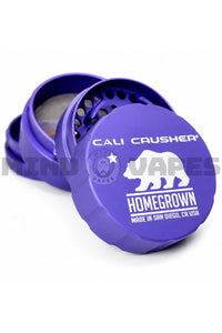 Cali Crusher - Homegrown Pocket 4 Piece Grinder Large / Purple