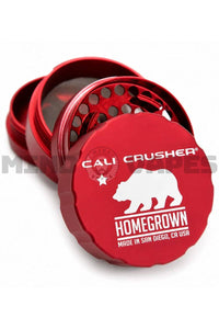 Cali Crusher - Homegrown Pocket 4 Piece Grinder Large / Red
