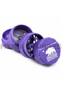 Cali Crusher - Homegrown Pocket 4 Piece Grinder Medium / Purple