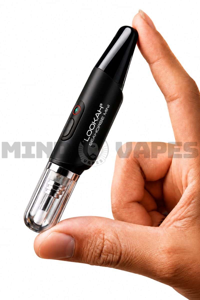 Lookah Seahorse MINI Dab Straw Vape Pen Black