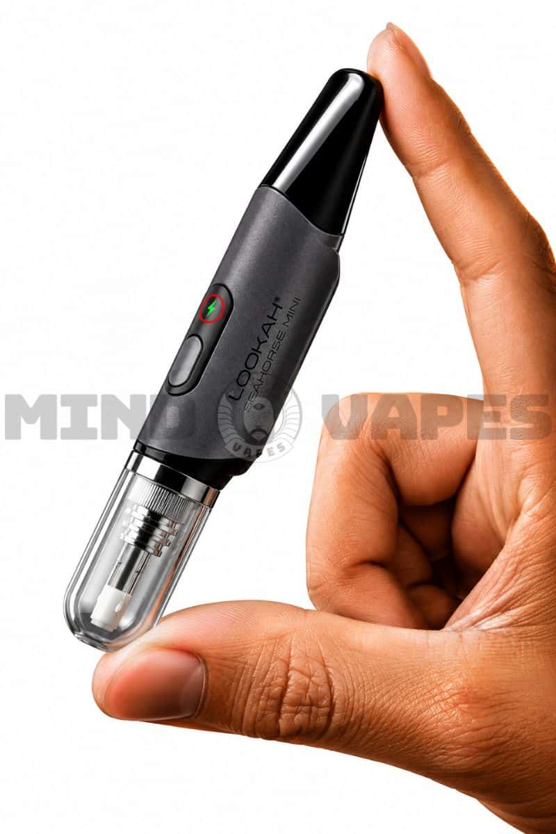 Lookah Seahorse MINI Dab Straw Vape Pen Gray