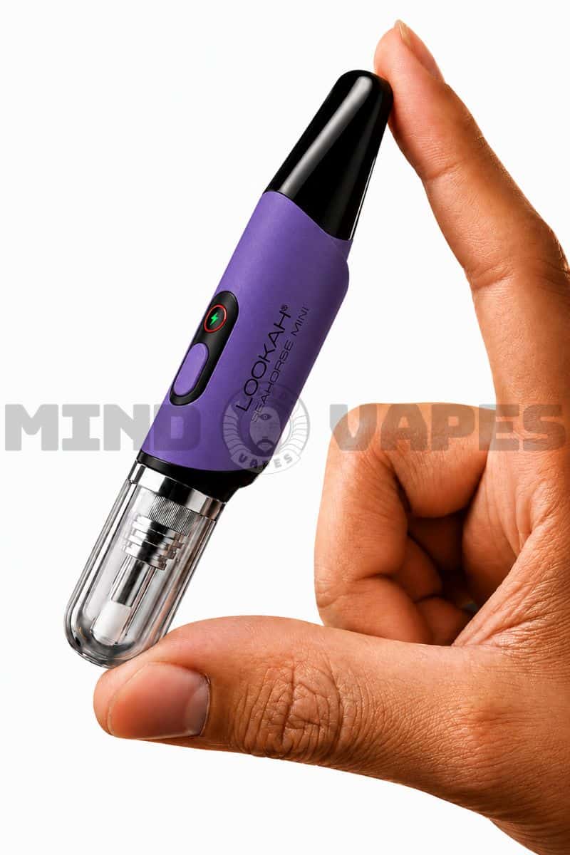 Lookah Seahorse MINI Dab Straw Vape Pen Purple