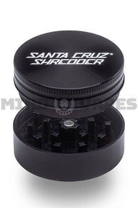 Santa Cruz Shredder - 2 Piece Medium Grinder (2.1 inches) Matte Black