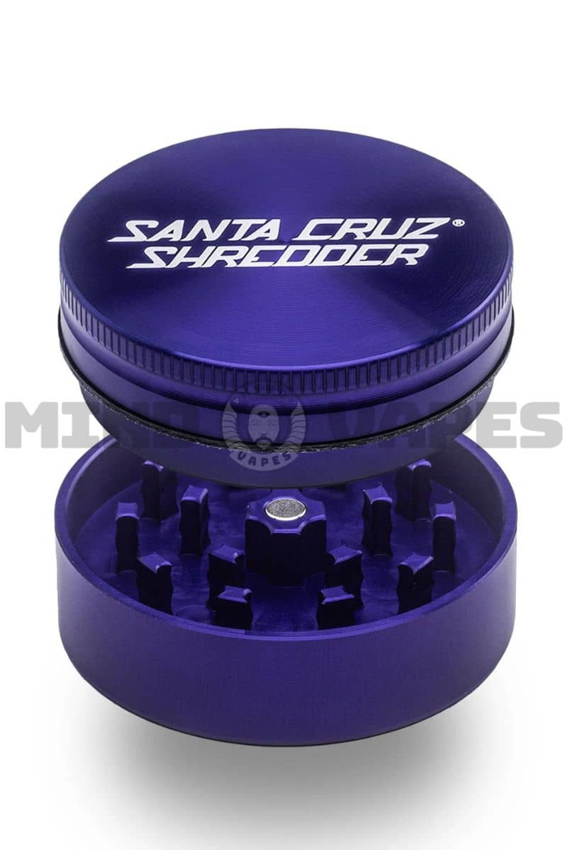 Santa Cruz Shredder - 2 Piece Medium Grinder (2.1 inches) Matte Purple