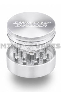Santa Cruz Shredder - 2 Piece Medium Grinder (2.1 inches) Matte Silver