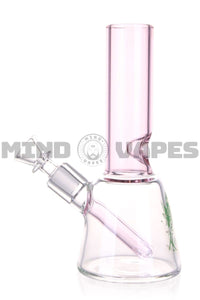 The Kind Glass Mini Monarch Water Pipe Pink