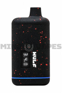 Wulf Mods RECON Discreet Cartridge Battery Black Red Splatter