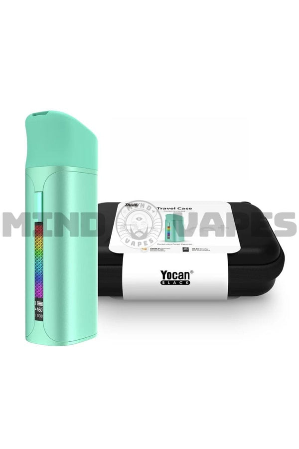 Yocan Black Pocket Vape Pen Complete Travel Kit Mint Green