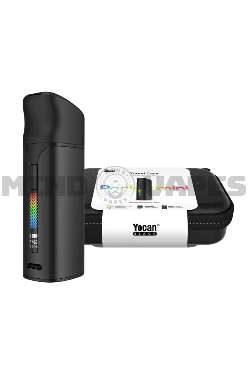 Yocan Black Pocket Mini Full Travel Kit Black