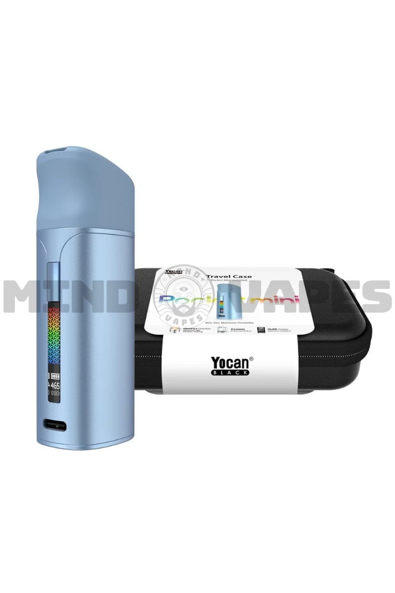 Yocan Black Pocket Mini Full Travel Kit Blue
