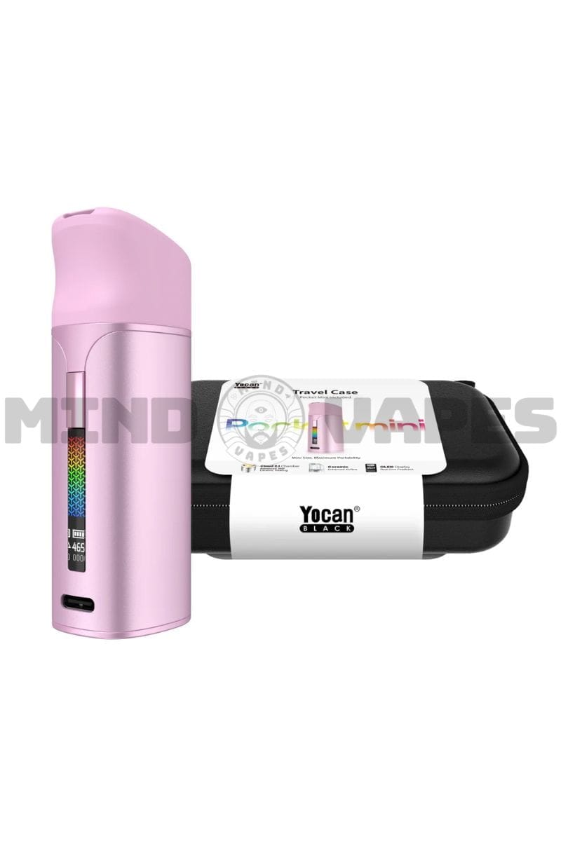Yocan Black Pocket Mini Full Travel Kit Pink
