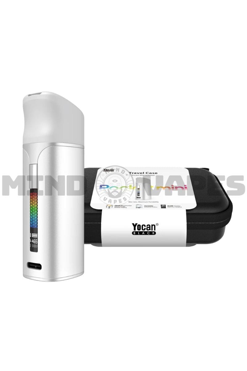Yocan Black Pocket Mini Full Travel Kit Silver