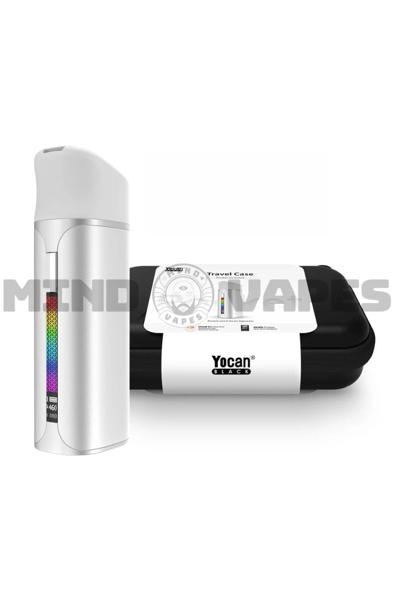 Yocan Black Pocket Wax Pen Silver / Full Travel Kit