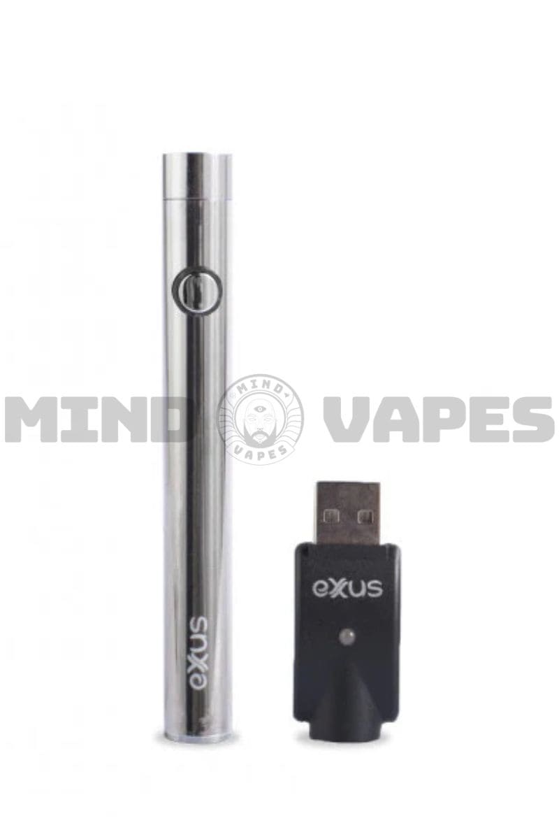 Exxus Slim VV Vape Pen Battery Silver