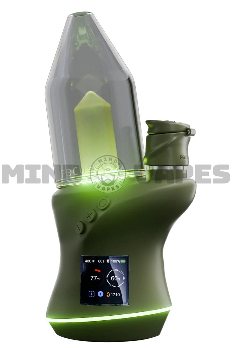 Focus V CARTA 2 Electric Dab Rig Forest (Moss Green)