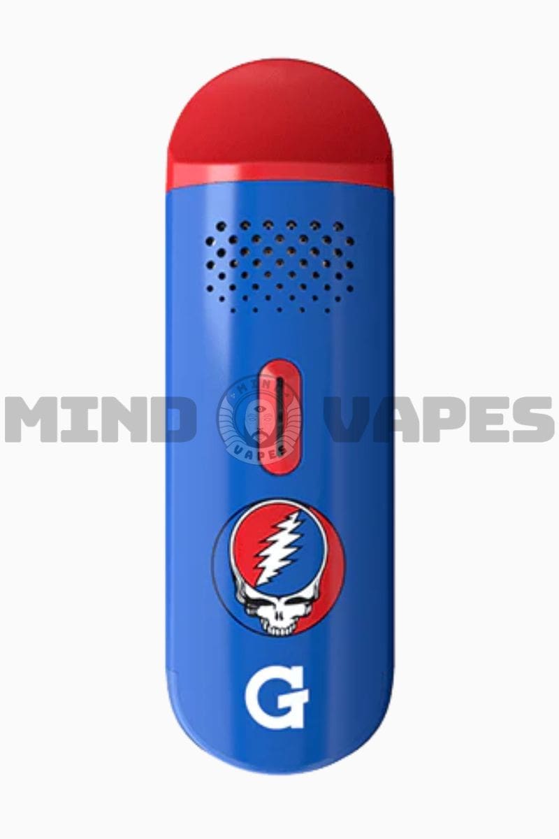 G Pen Dash Dry Herb Vaporizer Grateful Dead (Blue Red)