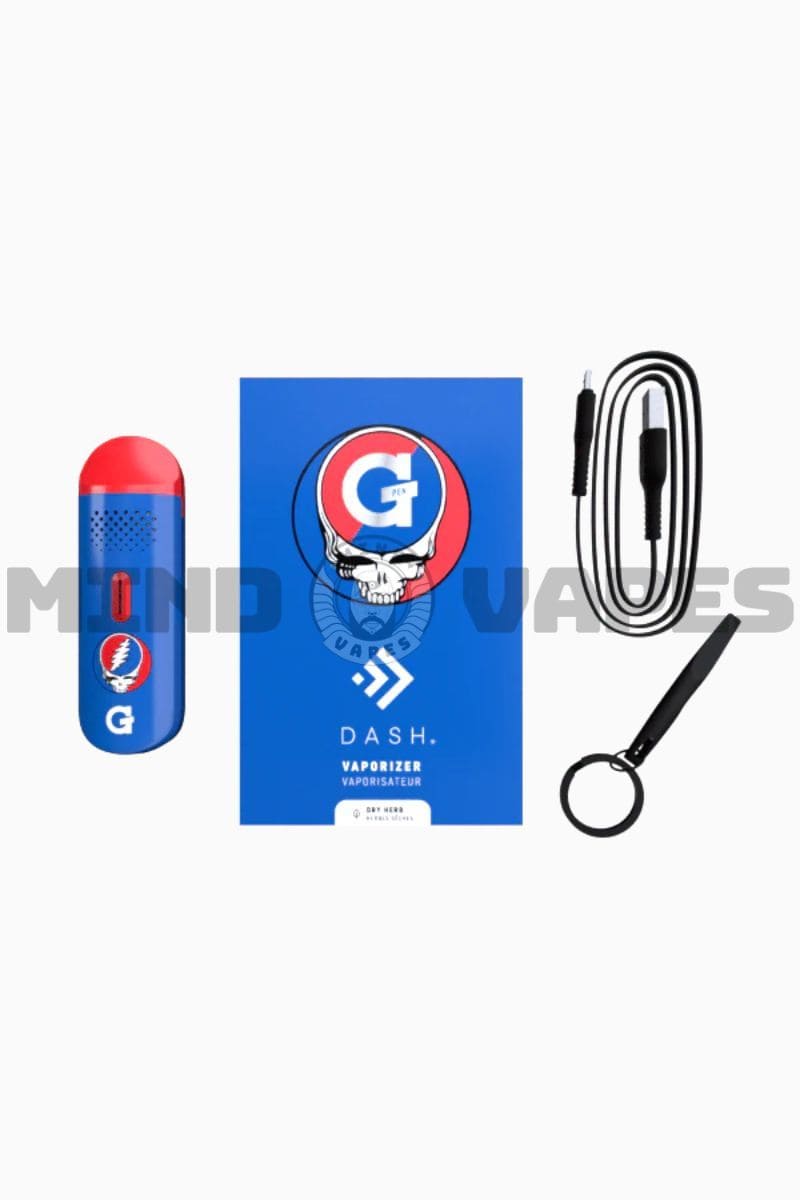 G Pen Dash Vaporizer for Dry Herb - Limited Editions (Cookies/Grateful Dead/Tyson 2.0)