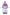 Iconic Bubu 510 Cartridge Battery Purple smoking weed joint