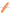 Lookah Beehive Tube Mouthpiece Orange