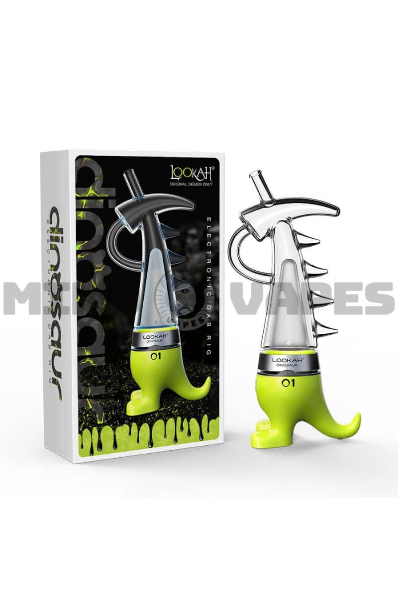 Lookah Dinosaur Electronic Dab Rig Neon Green