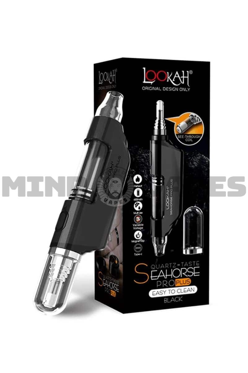 Lookah Seahorse PRO PLUS Dab Pen E-Nectar Collector Black