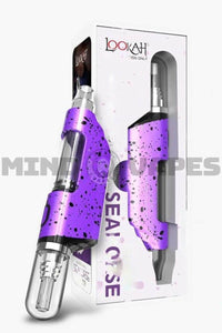 Lookah Seahorse PRO PLUS Dab Pen E-Nectar Collector Purple Black Spatter