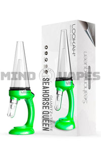 Lookah Seahorse QUEEN Bubbler E-Nectar Collector Green