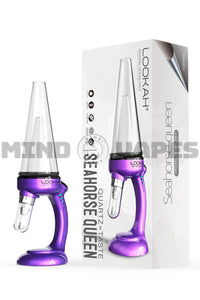 Lookah Seahorse QUEEN Bubbler E-Nectar Collector Purple