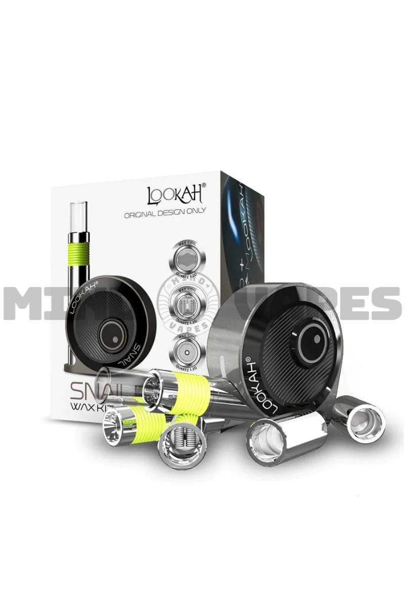 Lookah Snail 2.0 Wax Bundle Vaporizer Kit Grey