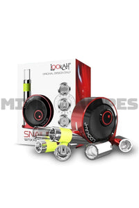 Lookah Snail 2.0 Wax Bundle Vaporizer Kit Red