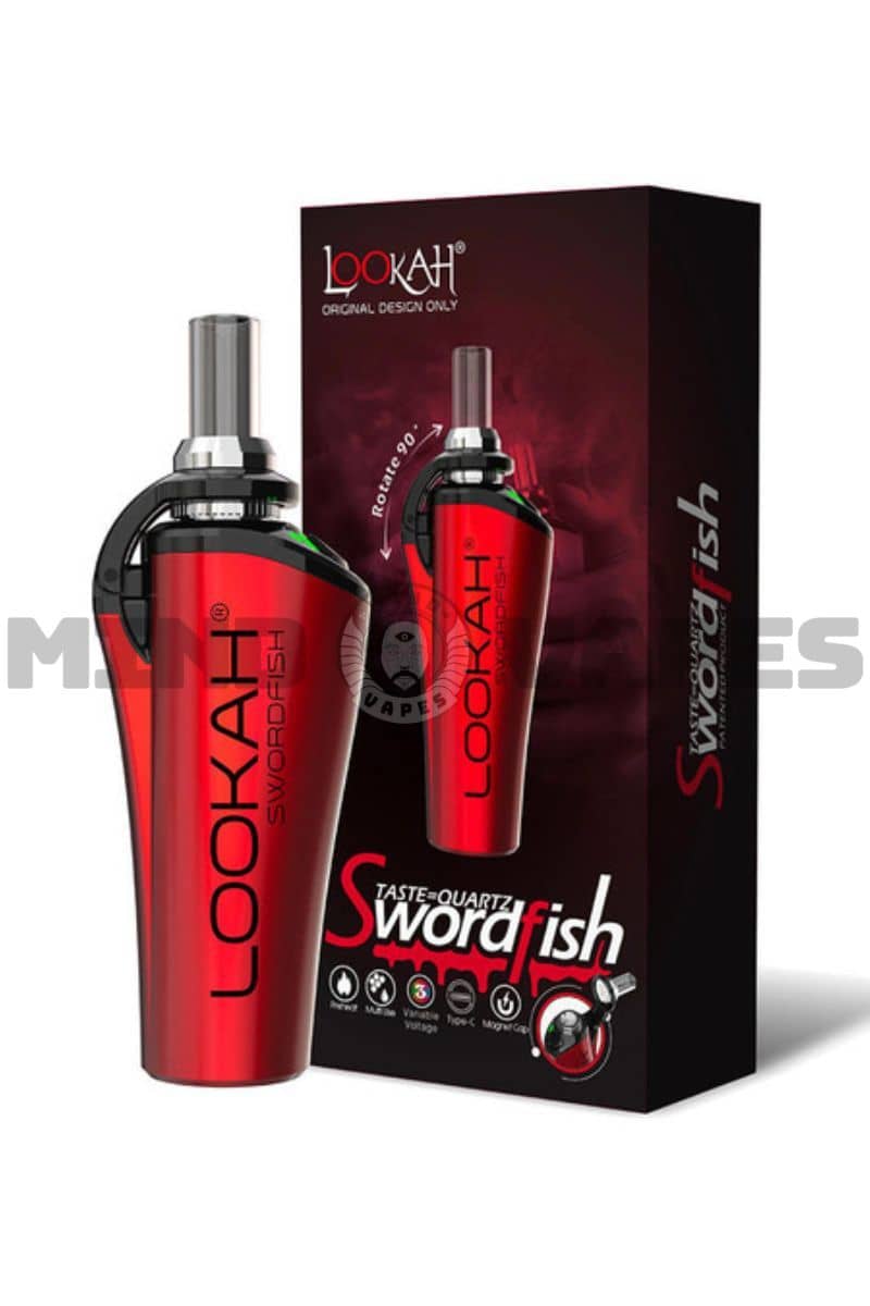 Lookah Swordfish Dab Vape Pen Red