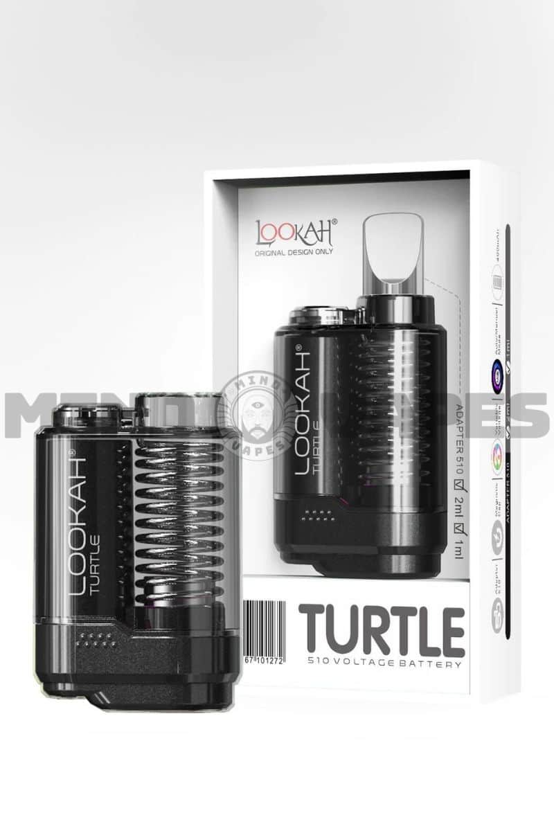 Lookah TURTLE 510 Thread Vape Battery Black