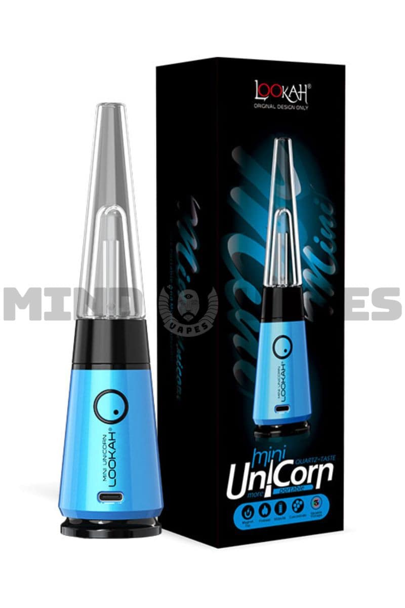 Lookah Unicorn Mini Electronic Dab Rig Blue