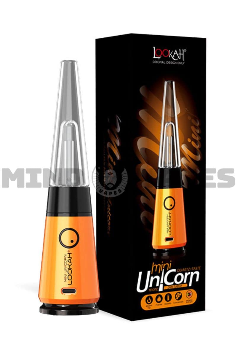 Lookah Unicorn Mini Electronic Dab Rig Orange