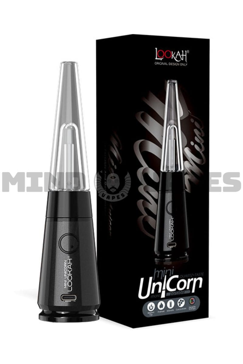 Lookah Unicorn Mini Electronic Dab Rig Black