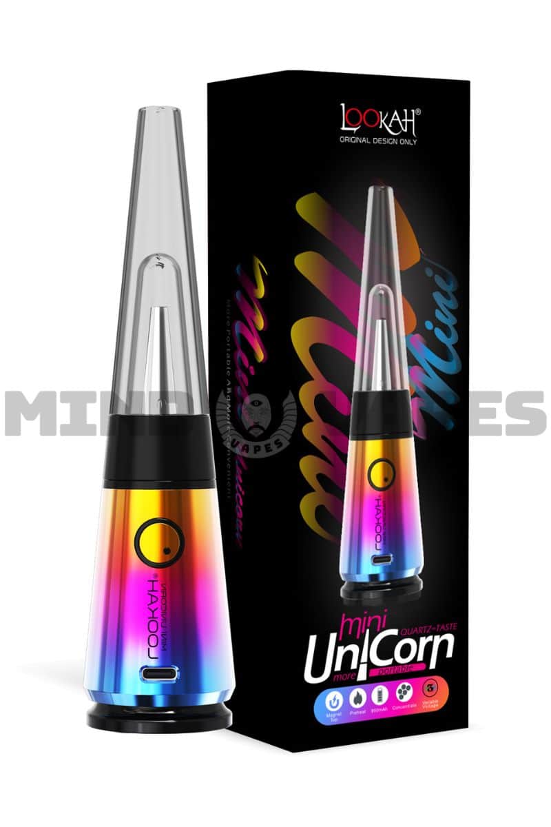 Lookah Unicorn Mini Electronic Dab Rig Rainbow