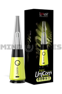 Lookah Unicorn Mini Electronic Dab Rig Neon Green - Yellow