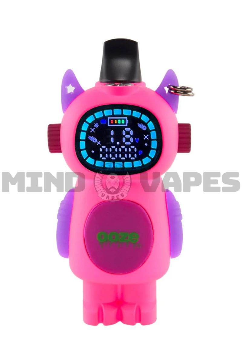 Ooze BOT Dual Cart Discreet 510 Vape Battery Pink