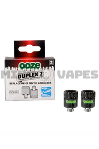 Ooze Duplex 2 Onyx Atomizer Pack of 2