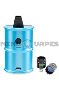 Ooze Electro Barrel Mini Electric Dab Rig Arctic Blue