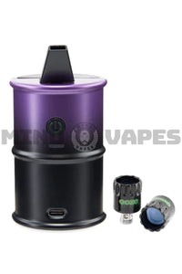 Ooze Electro Barrel Mini Electric Dab Rig Galaxy Purple