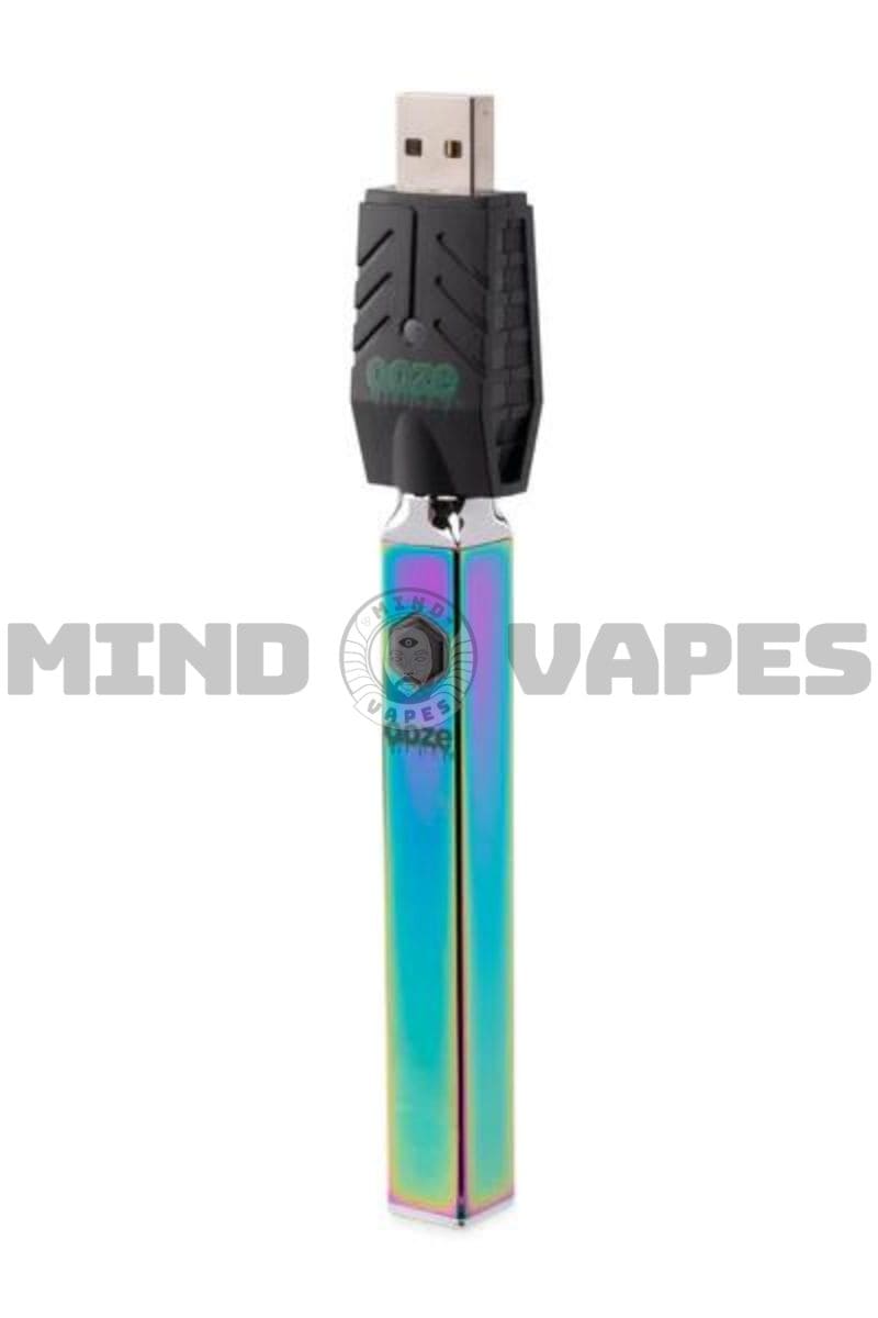 Ooze Quad 500 mAh Square Cart Pen Rainbow