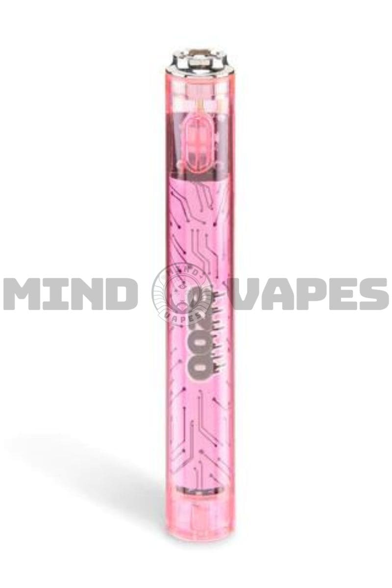 Ooze Slim Clear Series Vape Pen Battery Atomic Pink